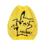 Pull Pokémon Pikachu en maille